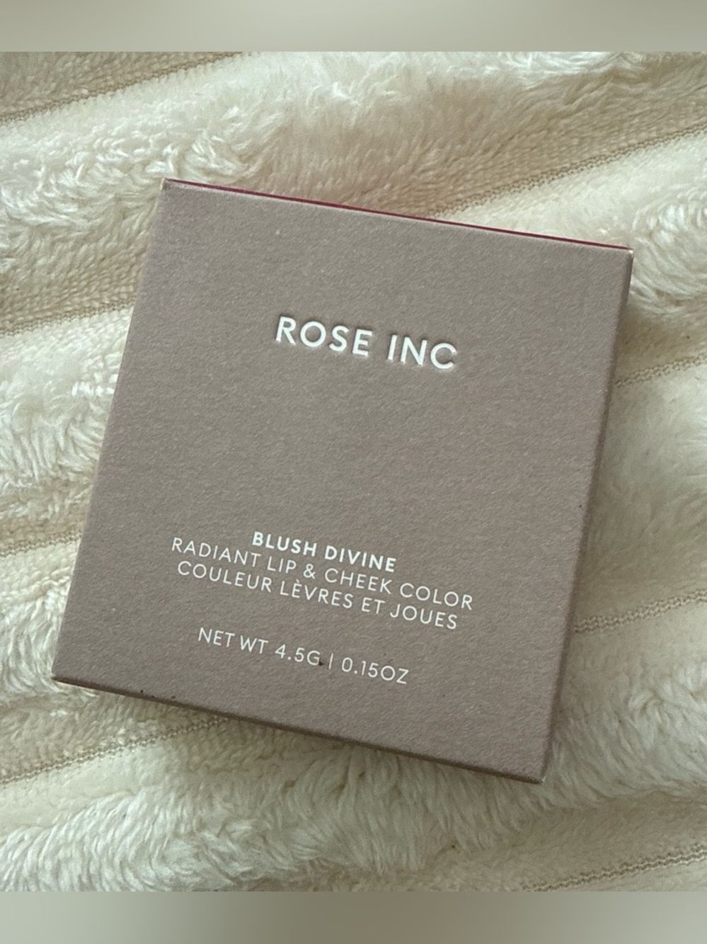 Rose Inc Blush Divine Radiant Lip & Cheek Color - Mauve Pink